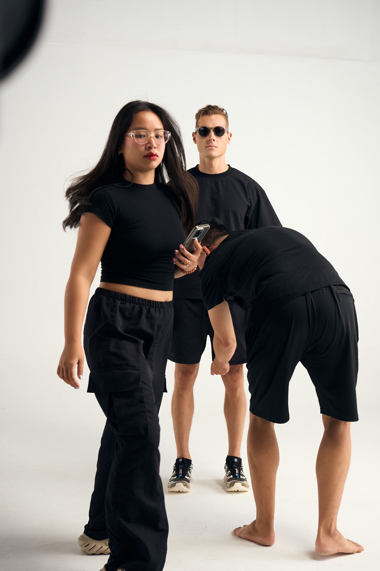 Western Rise apparel photographed on a model in the UNCVRD studio